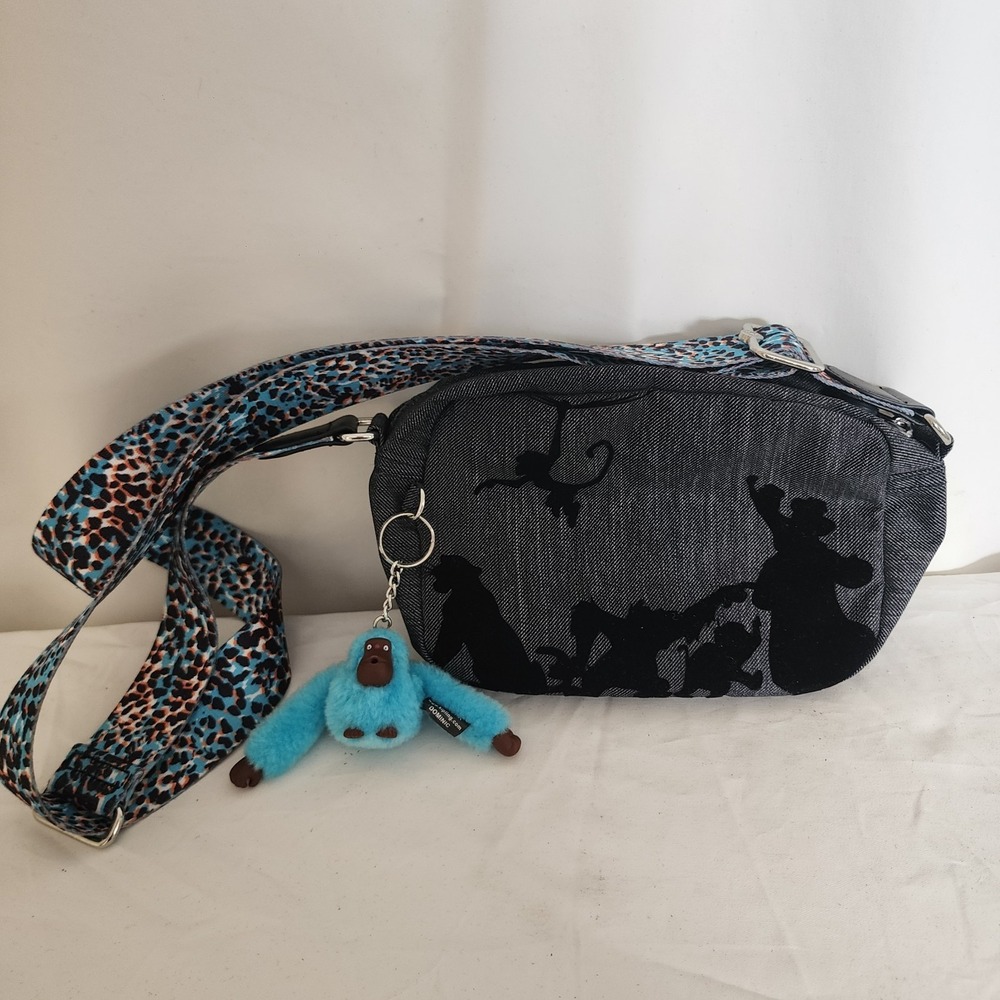 Disney Kipling Jungle Book Grey Bag 9" x 6"